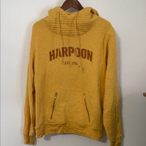 Harpoon Yellow Hoodie Sweatshirt